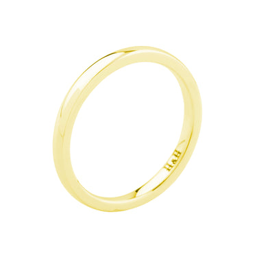 18K Gold Classic Wedding Ring 3mm x 1.60mm . - 20535148 - H&H Jewellery Pty Ltd
