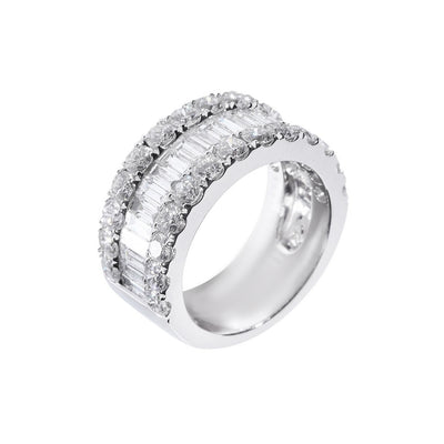 18K Gold Tdw. 3.90ct Diamond Ring - 20551919 - H&H Jewellery Pty Ltd