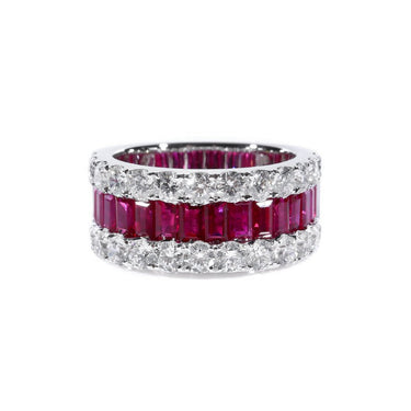 18K Gold 3.20ct Ruby & Diamond Ring - 20551933 - H&H Jewellery Pty Ltd