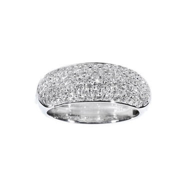 18K Gold Tdw. 1.10ct Diamond Pave Ring - 20558451 - H&H Jewellery Pty Ltd
