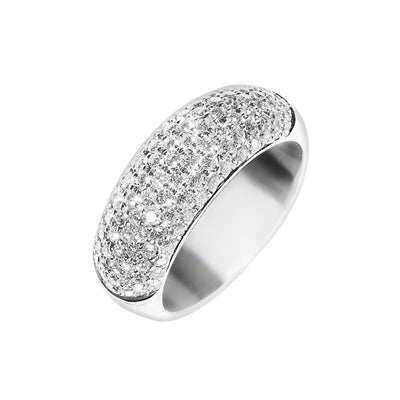 18K Gold Tdw. 1.10ct Diamond Pave Ring - 20558451 - H&H Jewellery Pty Ltd