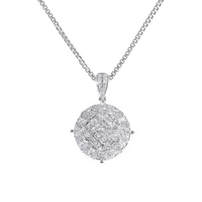 18K Gold Tdw. 1.50ct Diamond Pendant - 20560065 - H&H Jewellery Pty Ltd
