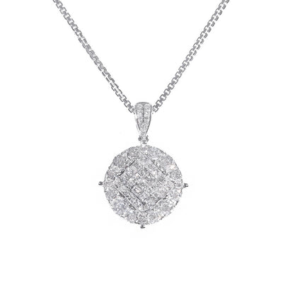 18K Gold Tdw. 1.50ct Diamond Pendant - 20560065 - H&H Jewellery Pty Ltd