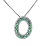 18K Green Tsavorite Garnet Pendant - 20560089 - H&H Jewellery Pty Ltd