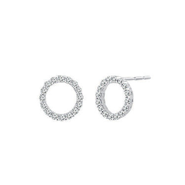 9K White Gold Tdw. 0.20ct Diamond Earrings - 20717872 - H&H Jewellery Pty Ltd