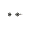 18K White Gold Tahitian Pearl Studs Earring | Pearl Jewellery Australia | Pearl Jewellery Melbourne | Pearl Stud Earrings Australia | H&H Jewellery