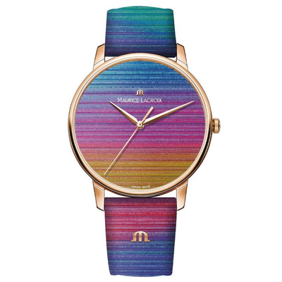 Maurice Lacroix - Eliros Limited Edition Watch to 1000.  Date Rainbow 40mm EL1118-PVP01-090-1 - H&H Jewellery Pty Ltd