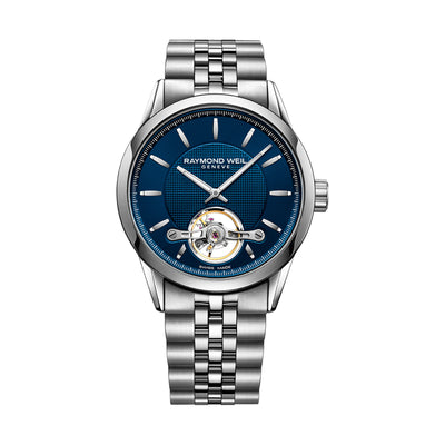 Raymond Weil - Freelancer Calibre RW1212 Men's Automatic Blue Steel Watch | Raymond Weil Melbourne | Raymond Weil Australia | H&H Jewellery