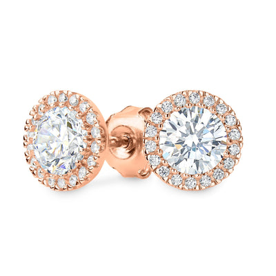 YOYO ROSE GOLD STUD EARRING - H&H Jewellery Pty Ltd