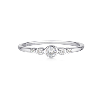 Georgini Silver Penta Ring - H&H Jewellery Pty Ltd
