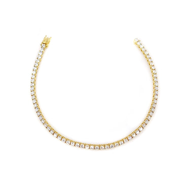 18K Yellow Gold Tdw. 3.29ct Diamond Tennis Bracelet | Diamond Tennis Bracelet Melbourne | Diamond Tennis Bracelet Australia | H&H Jewellery