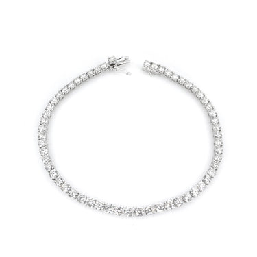 18K White Gold Twd. 5.00CT Diamond Tennis Bracelet  | Diamond Tennis Bracelet Melbourne | Diamond Tennis Bracelet Australia | H&H Jewellery
