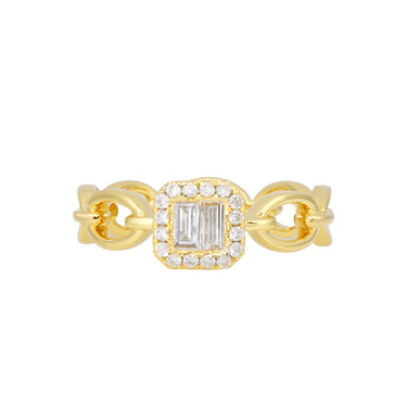 18K Yellow Gold Tdw. 0.27ct Diamond Ring - 20729486 - H&H Jewellery Pty Ltd