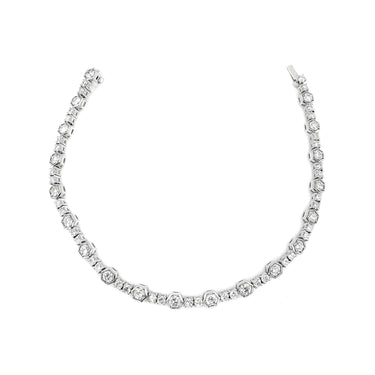 18K White Gold Tdw. 3.20ct Diamond Bracelet - 20729561 - H&H Jewellery Pty Ltd