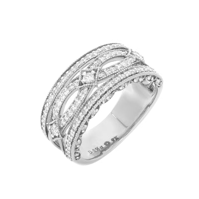 9K White Gold Tdw. 0.56ct Diamond Ring - 20678449 - H&H Jewellery Pty Ltd