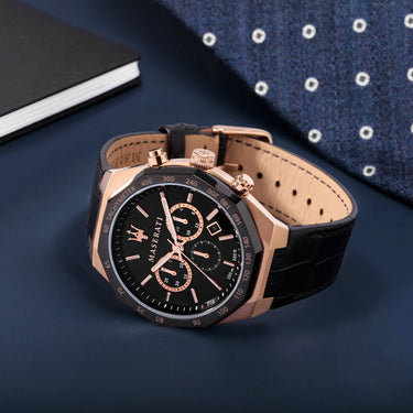 Maserati - Stile Black Chronograph Watch R8871642001 - H&H Jewellery Pty Ltd