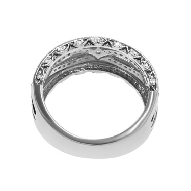 9K White Gold Tdw. 0.56ct Diamond Ring - 20678449 - H&H Jewellery Pty Ltd