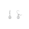 18K White Gold South Sea  Pearl Drop Earring | Pearl Jewellery Australia | Pearl Jewellery Melbourne | Pearl Stud Earrings Australia | H&H Jewellery