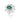 18K White Gold 1.35ct Emerald and Diamond Ring | Emerald Engagement Rings Melbourne | Emerald Engagement Rings Australia | H&H Jewellery