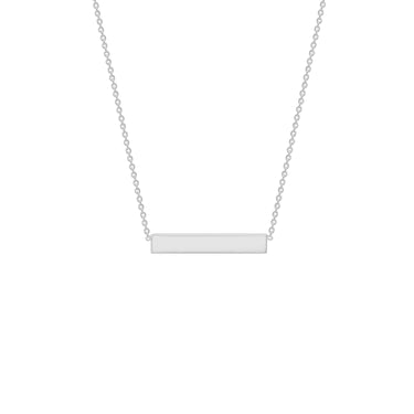 9K Gold Horizontal-Bar Necklace - 1.19.4600 - H&H Jewellery Pty Ltd