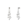 18K White Gold Diamond Earring | H&H Jewellery 