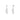 18K White Gold Diamond Earring | H&H Jewellery