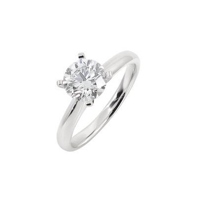  14K White Gold 1.05ct Lab-Grown Diamond Engagement Ring | Diamond Rings Melbourne | Engagement Rings Melbourne | Wedding Rings Melbourne | H&H Jewellery