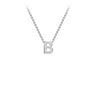9K Gold 'B' Initial Necklace - 1.19.0151 - H&H Jewellery Pty Ltd
