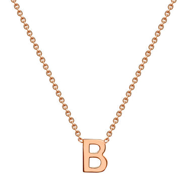 9K Gold 'B' Initial Necklace - 1.19.0151 - H&H Jewellery Pty Ltd