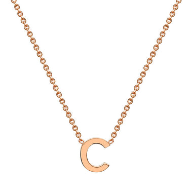 9K Gold 'C' Initial  Necklace - 1.19.0152 - H&H Jewellery Pty Ltd