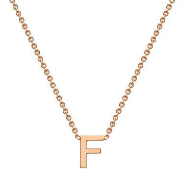 9K Gold 'F' Initial Necklace - 1.19.0155 - H&H Jewellery Pty Ltd