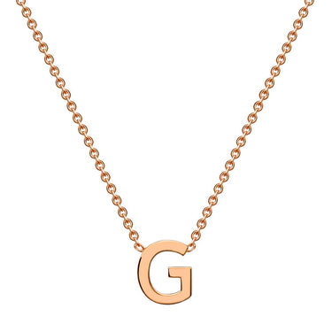 9K Gold 'G' Initial Necklace - 1.19.0156 - H&H Jewellery Pty Ltd