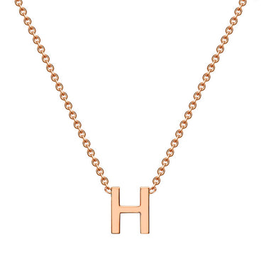 9K Gold 'H' Initial Necklace - 1.19.0157 - H&H Jewellery Pty Ltd