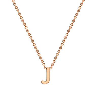 9K Gold 'J' Initial Necklace - 1.19.0519 - H&H Jewellery Pty Ltd