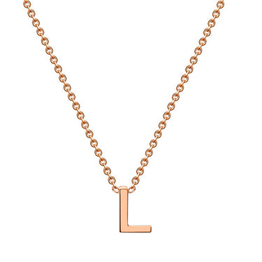 9K Gold 'L' Initial Necklace - 1.19.0161 - H&H Jewellery Pty Ltd