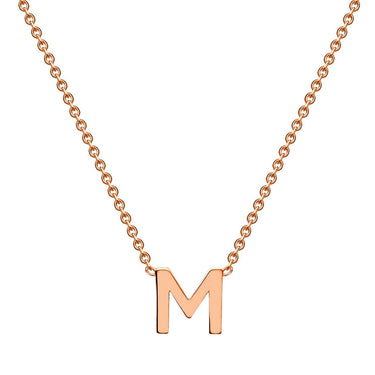9K Gold 'M' Initial Necklace - 1.19.0162 - H&H Jewellery Pty Ltd