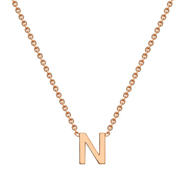 9K Gold 'N' Initial Necklace - 1.19.0163 - H&H Jewellery Pty Ltd