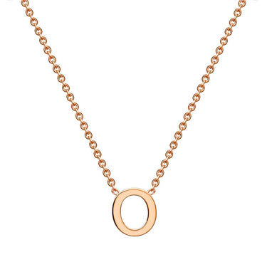 9K Gold 'O' Initial Necklace - 1.19.0164 - H&H Jewellery Pty Ltd