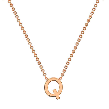 9K Gold 'Q' Initial Necklace - 1.19.0166 - H&H Jewellery Pty Ltd