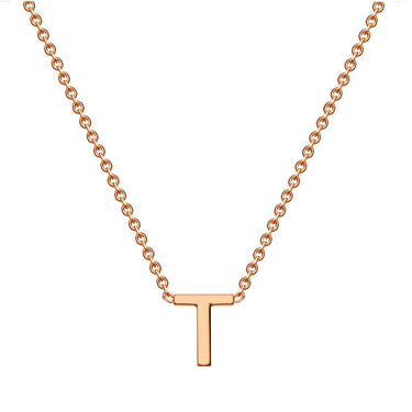 9K Gold 'T' Initial Necklace - 1.19.0169 - H&H Jewellery Pty Ltd
