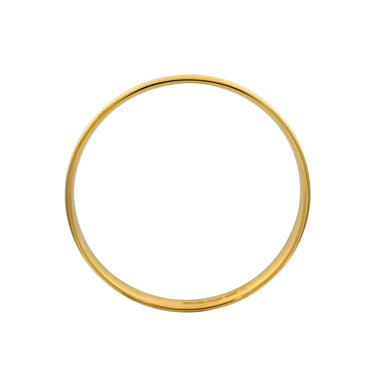 9K Gold Silver Filled Wide 6mm Bangle | Gold and Diamond Bangles Melbourne | Gold and Diamond Bangles Australia | H&H Jewellery