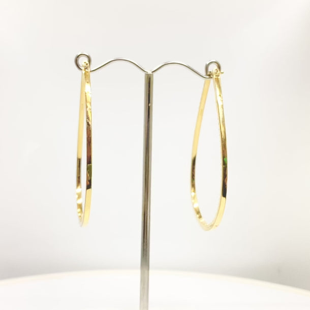 18 Yellow Gold Tdw. 1.85ct Diamond Earrings | Gold Hoop Earrings Melbourne | Gold Hoop Earrings Australia | H&H Jewellery 