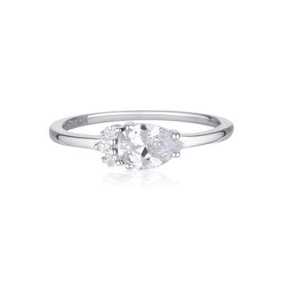 Georgini Silver Willow Ring - H&H Jewellery Pty Ltd