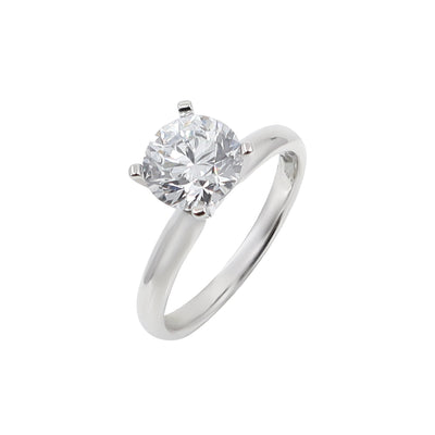 14K White Gold Lab-Grown Diamond Engagement Ring | Diamond Engagement Rings Melbourne | Wedding Rings Melbourne | H&H Jewellery