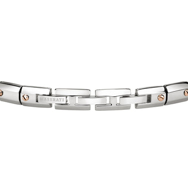 Maserati Jewels - Men's Rose Gold Two Tone Screw Bracelet JM220ASQ06 - H&H Jewellery Pty Ltd
