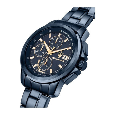 Maserati - Successo Solar Watch In Blue R8873649002 - H&H Jewellery Pty Ltd