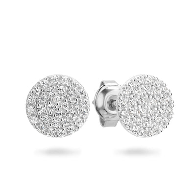 PAVO RHODIUM EARRING - H&H Jewellery Pty Ltd