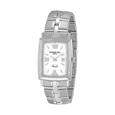 Raymond Weil - Parsifal White Dial Men's Watch 9341-ST-00307 - H&H Jewellery Pty Ltd