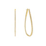 18 Yellow Gold Tdw. 1.85ct Diamond Earrings | Gold Hoop Earrings Melbourne | Gold Hoop Earrings Australia | H&H Jewellery 