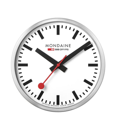 Mondaine - Official Wall Clock 25cm A990.CLOCK.16SBB - H&H Jewellery Pty Ltd